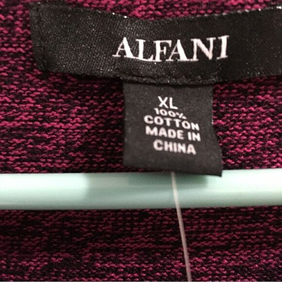 ALFANI LITE WEIGHT TEXTURED SWEATER - Picture 8 of 8